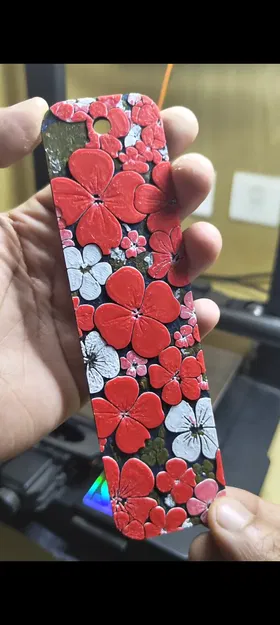 Dấu trang Hoa Đỏ Trắng - Image 3