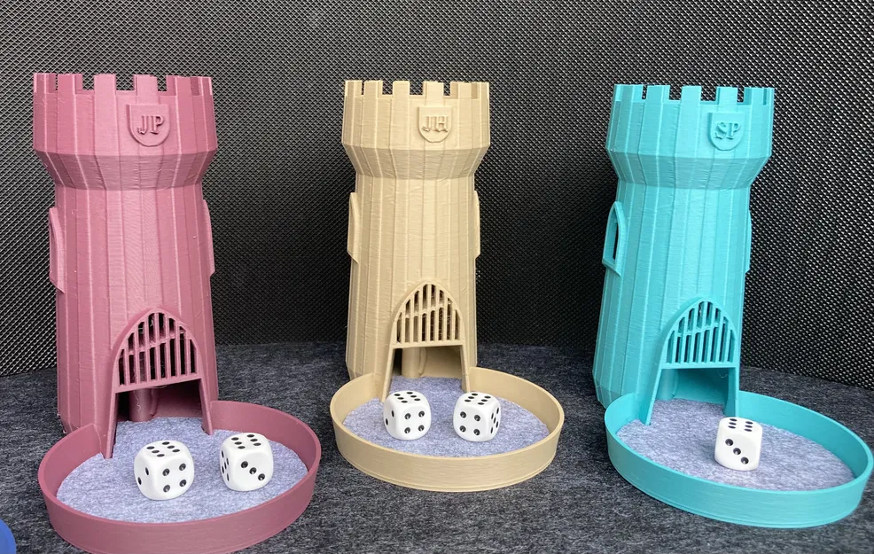 Tháp Xúc Xắc Còn Nữa - In Dễ, Không Cần Support - Image 2