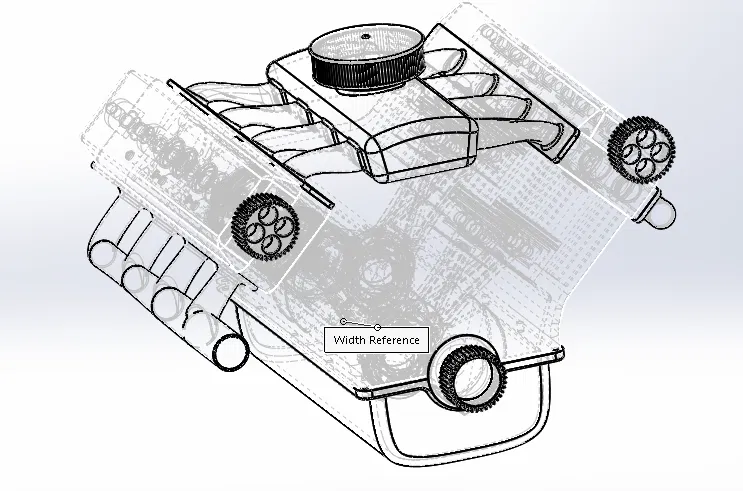Mô Hình Động Cơ V8 - Image 2