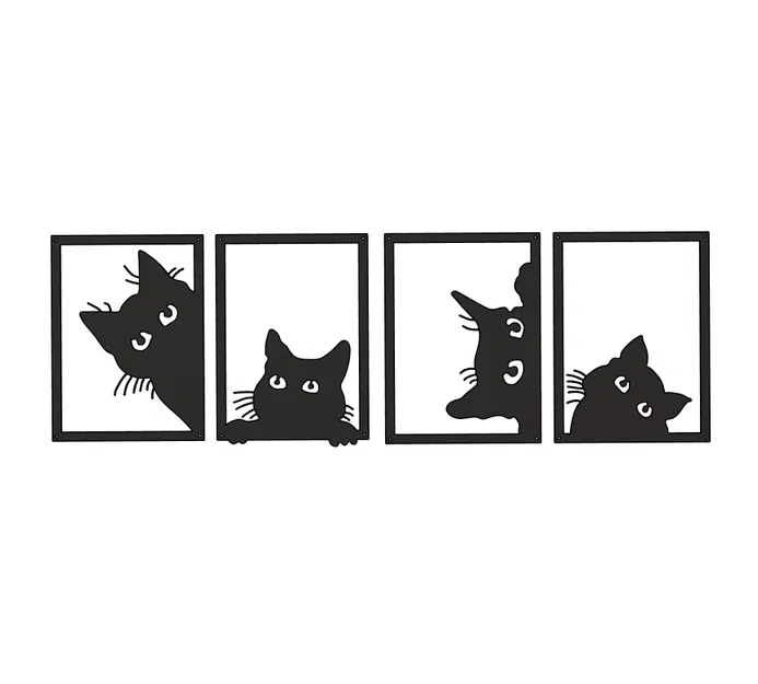 Tranh Treo Tường Mèo Ú òa - Image 1