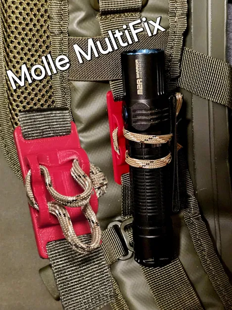 Molle MultiFix - Kẹp "bất cứ thứ gì" cho dây Paracord hoặc Bungee - Image 1