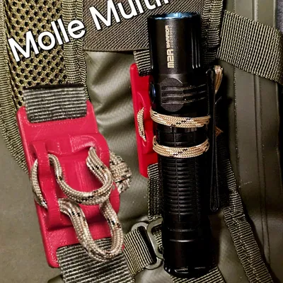 Molle MultiFix - Kẹp "bất cứ thứ gì" cho dây Paracord hoặc Bungee