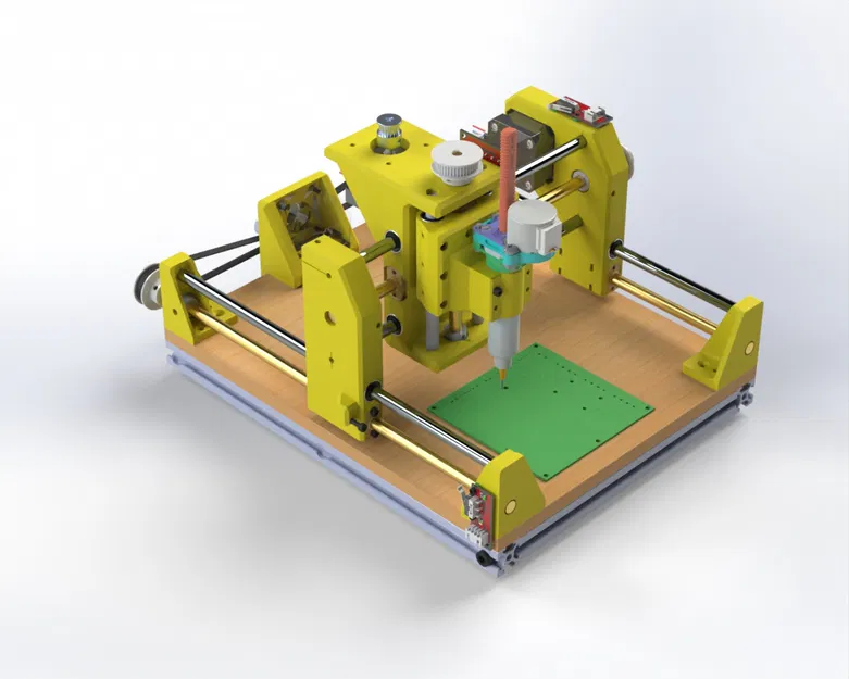 Máy CNC 3D - Dremel - Laser - Phun Keo Hàn v0.1b - Image 2