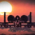 Warthog - Fairchild Republic A-10 Thunderbolt II (Tranh treo tường 2D) - Thumbnail 1