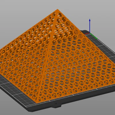 Kim Tự Tháp Từ Các Hình Lục Giác