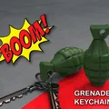 Móc Khóa Hình Lựu Đạn - Thumbnail 1