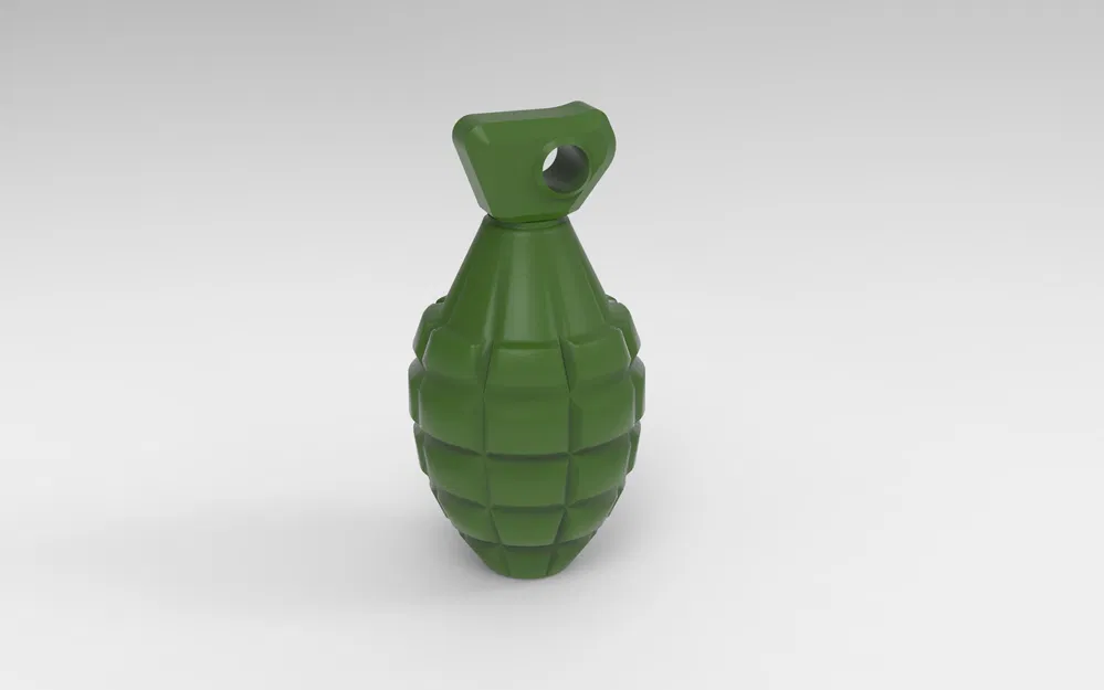 Móc Khóa Hình Lựu Đạn - Image 2