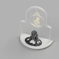 Mô hình Bệ thờ Thần Shiva in 3D có Biểu tượng Om và Thiết kế Trishul - Thumbnail 1