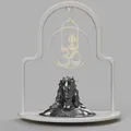 Mô hình Bệ thờ Thần Shiva in 3D có Biểu tượng Om và Thiết kế Trishul - Thumbnail 2