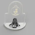 Mô hình Bệ thờ Thần Shiva in 3D có Biểu tượng Om và Thiết kế Trishul - Thumbnail 3