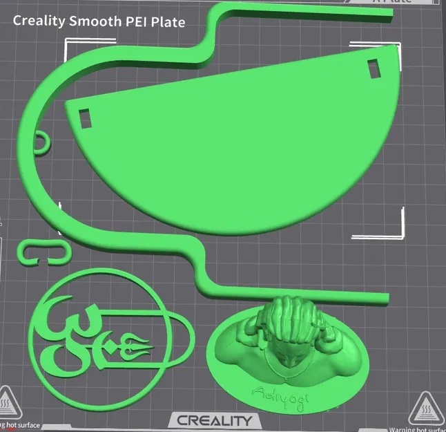 Mô hình Bệ thờ Thần Shiva in 3D có Biểu tượng Om và Thiết kế Trishul - Image 6