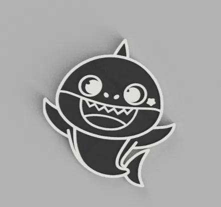 Cá Mập Con - Móc Khóa/Nam Châm - Image 1