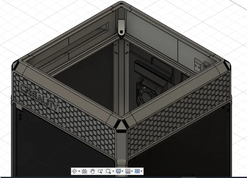 Bộ Nâng Thân Máy Creality K1 / K1C Cao Thêm 36mm (Bản Remix) - Image 2