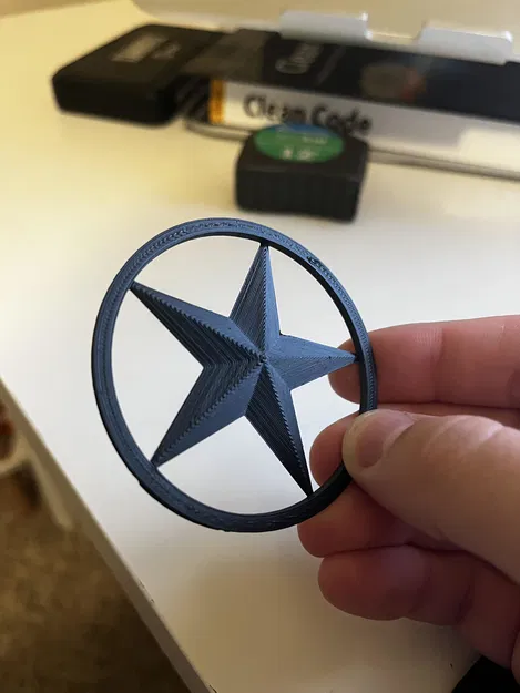 Tem Texas Star cho Xe Hơi/Xe Tải - Image 1