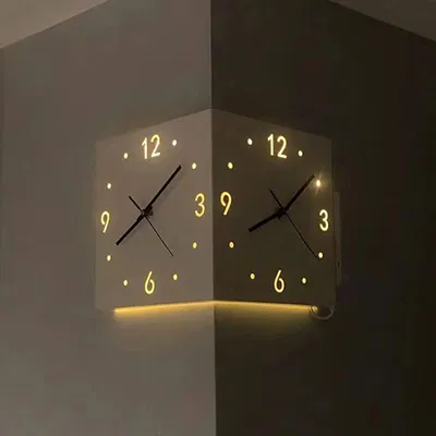 Đồng Hồ Treo Góc Tường