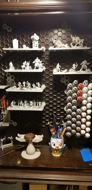 Kệ Honeycomb Treo Tường Có Gờ - Image 2