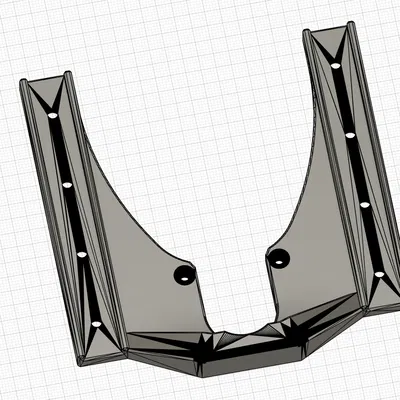 Ender v3 SE/KE - Mặt trước ray không logo