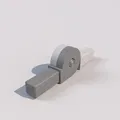 Khớp nối góc xoay cho ống nhôm vuông 20x20mm (dày 2mm) - Thumbnail 4