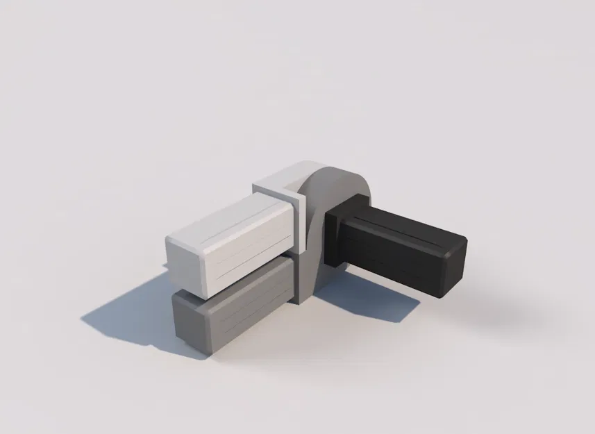 Khớp nối góc xoay cho ống nhôm vuông 20x20mm (dày 2mm) - Image 6