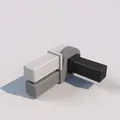 Khớp nối góc xoay cho ống nhôm vuông 20x20mm (dày 2mm) - Thumbnail 6