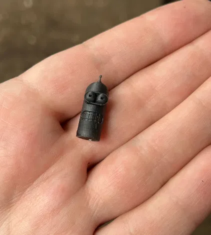 Nắp Van Presta Hình Đầu Bender Từ Futurama - Image 2