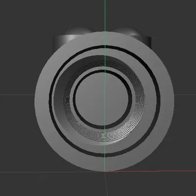 Nắp Van Presta Hình Đầu Bender Từ Futurama