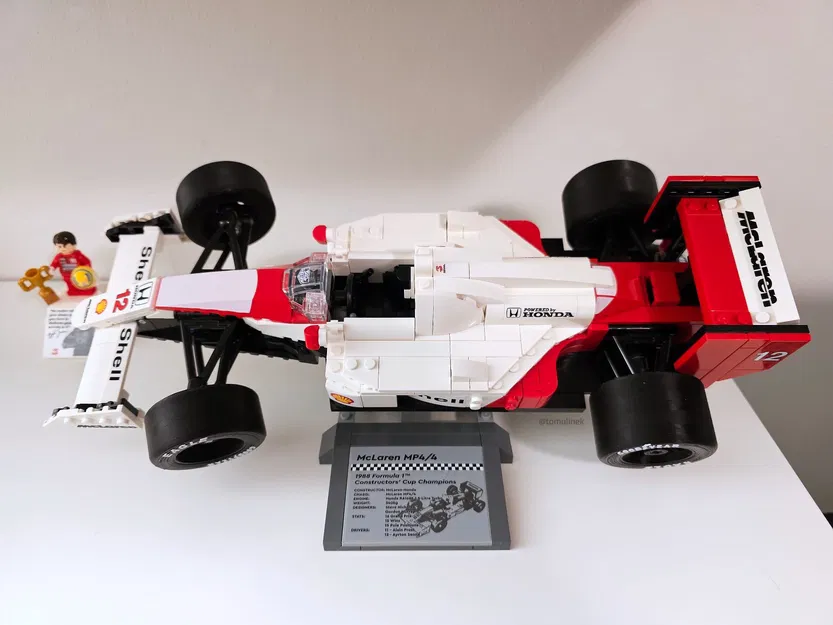 Lốp/Bánh xe chân thực cho xe LEGO 10330 McLaren Senna F1 - Image 1