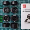 Lốp/Bánh xe chân thực cho xe LEGO 10330 McLaren Senna F1 - Thumbnail 2