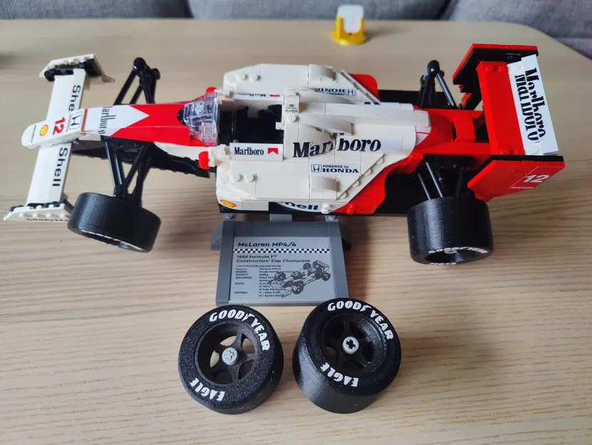Lego 10330 - McLaren MP4/4 - Mâm & Bánh Xe Chân Thực (Tách rời) - Image 1