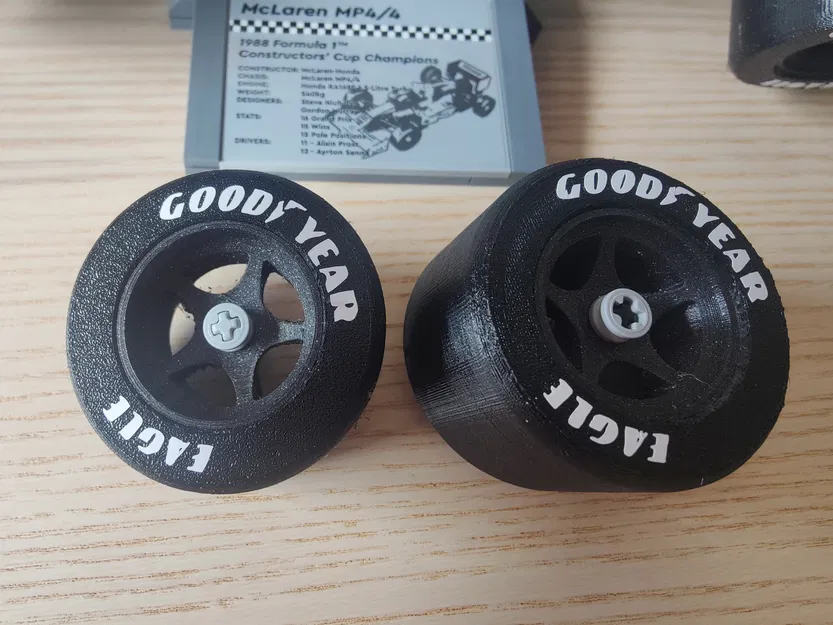 Lego 10330 - McLaren MP4/4 - Mâm & Bánh Xe Chân Thực (Tách rời) - Image 2