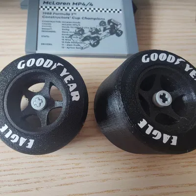 Lego 10330 - McLaren MP4/4 - Mâm & Bánh Xe Chân Thực (Tách rời)