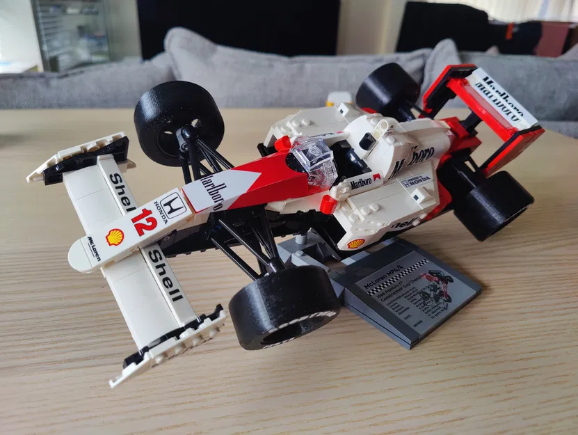 Lego 10330 - McLaren MP4/4 - Mâm & Bánh Xe Chân Thực (Tách rời) - Image 3