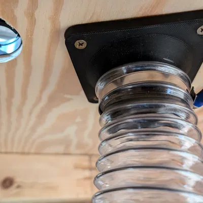 Đế gắn bàn PVC cho ống PVC loại Schedule 40, đường kính 2 inch