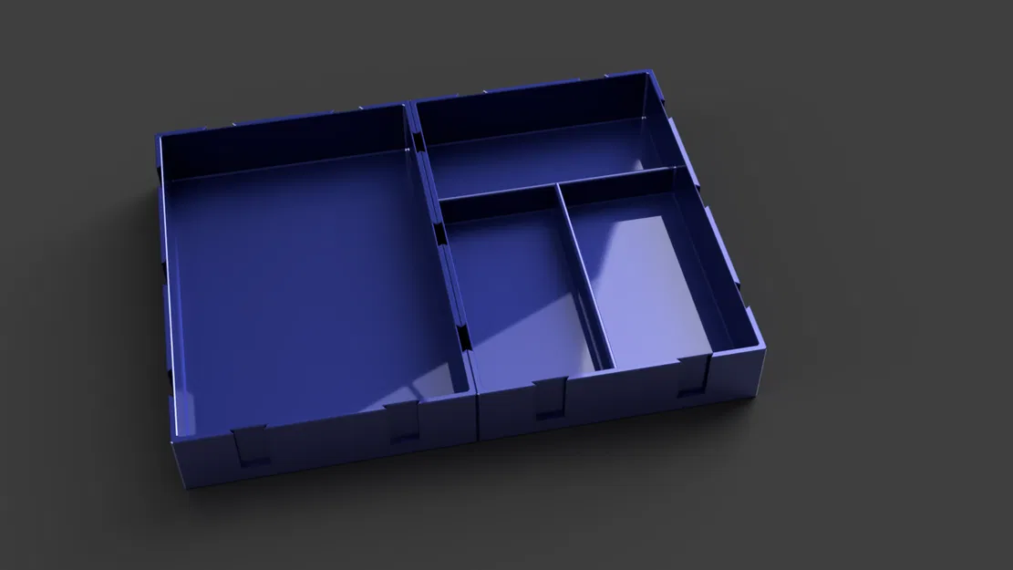 Khay Đựng Đồ Đa Năng / Hộp Tổ Chức Bàn Làm Việc 75mm - Image 5