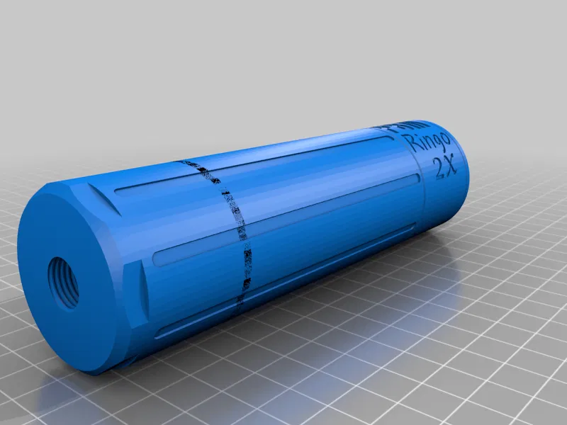 PBM Ringo dài gấp đôi - Bộ giảm thanh Airgun One Piece - Image 3