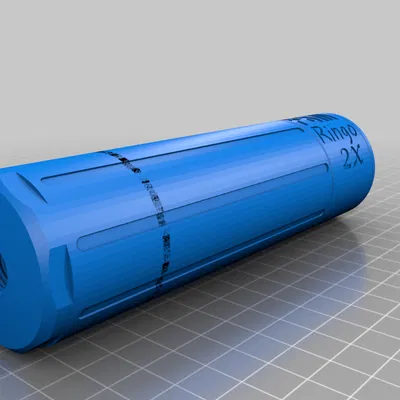 PBM Ringo dài gấp đôi - Bộ giảm thanh Airgun One Piece