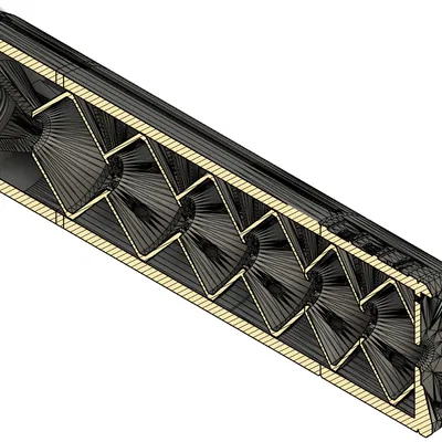 PBM Ringo dài gấp đôi - Bộ giảm thanh Airgun One Piece