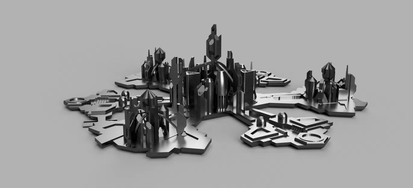 Mô hình Cổng không gian Atlantis (In dễ dàng, không cần hỗ trợ!) - Image 2