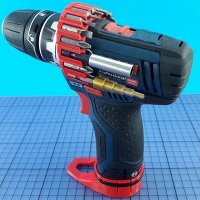 Giá đỡ pin và chỗ giữ mũi khoan Bosch v.1.3