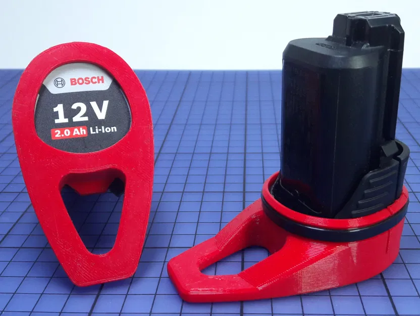 Giá đỡ pin và chỗ giữ mũi khoan Bosch v.1.3 - Image 5