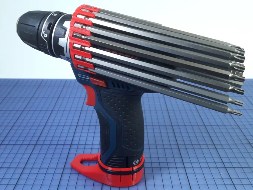 Giá đỡ pin và chỗ giữ mũi khoan Bosch v.1.3 - Image 6