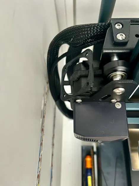 Clip'n'Cool: Đế gắn quạt 40mm không cần dụng cụ cho motor stepper trục X của Elegoo Neptune 3 và 4 Series - Image 8