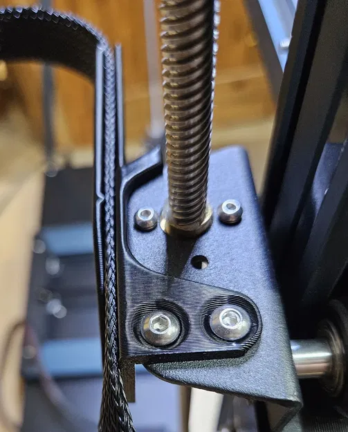 Kẹp/Giá đỡ cáp chống kéo "hơi" quá mức cho Elegoo Neptune 3 + 4 Series - Image 2