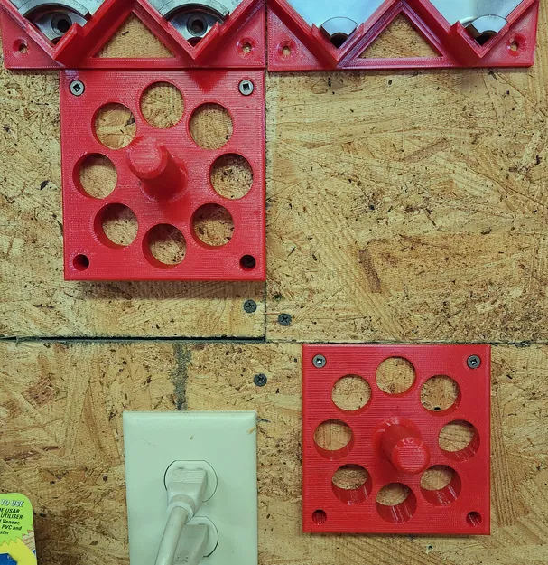 Giá Treo Tường Mâm Cặp Máy Tiện Gỗ - Trượt Vào/Ra - Image 2