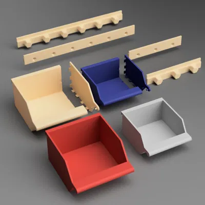 Hộp Lưu Trữ Treo - Cỡ Trung Bình và Lớn