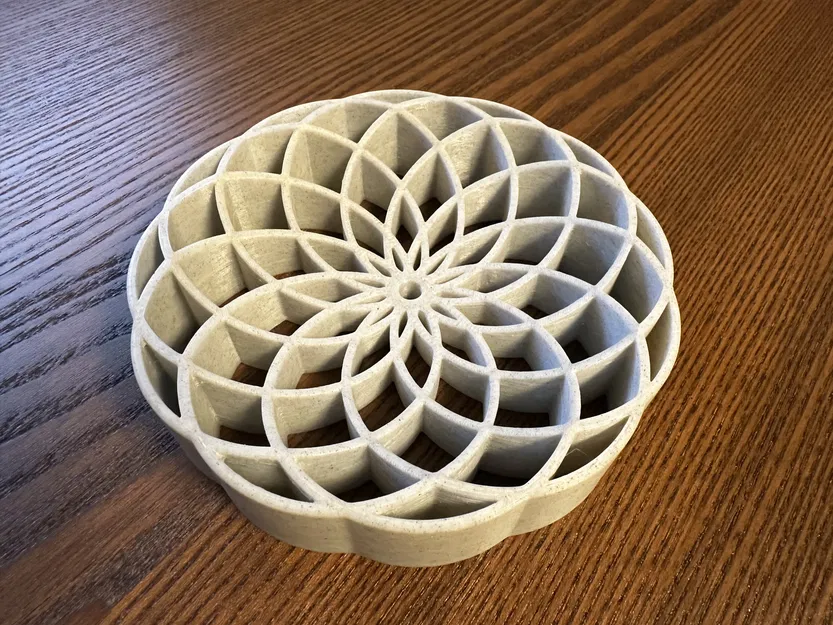 Khay Đựng Xà Bông Hoa Sen 120mm x 25mm - Image 1