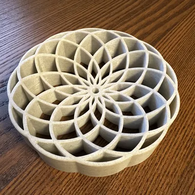 Khay Đựng Xà Bông Hoa Sen 120mm x 25mm