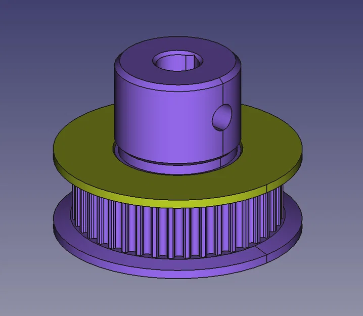Puli Dây Đai Thời Gian (Timing Belt Pulley) Tùy Chỉnh Được - Image 2