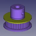 Puli Dây Đai Thời Gian (Timing Belt Pulley) Tùy Chỉnh Được - Thumbnail 2