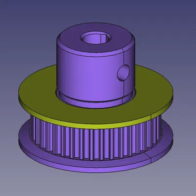 Puli Dây Đai Thời Gian (Timing Belt Pulley) Tùy Chỉnh Được